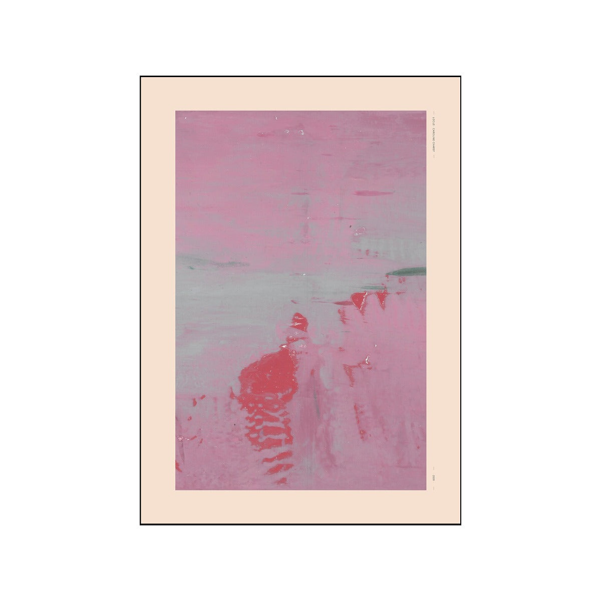 Poster & Frame Caroline Charef plakat - Locus - Bahne